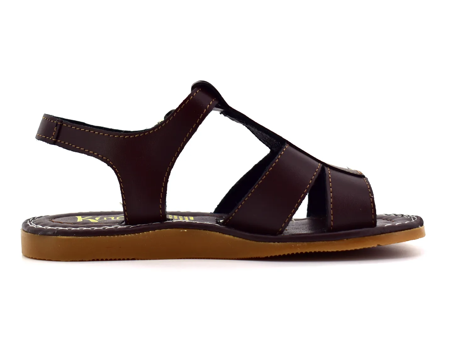 Sandalias Kinder 6002 Cafe Para Niño