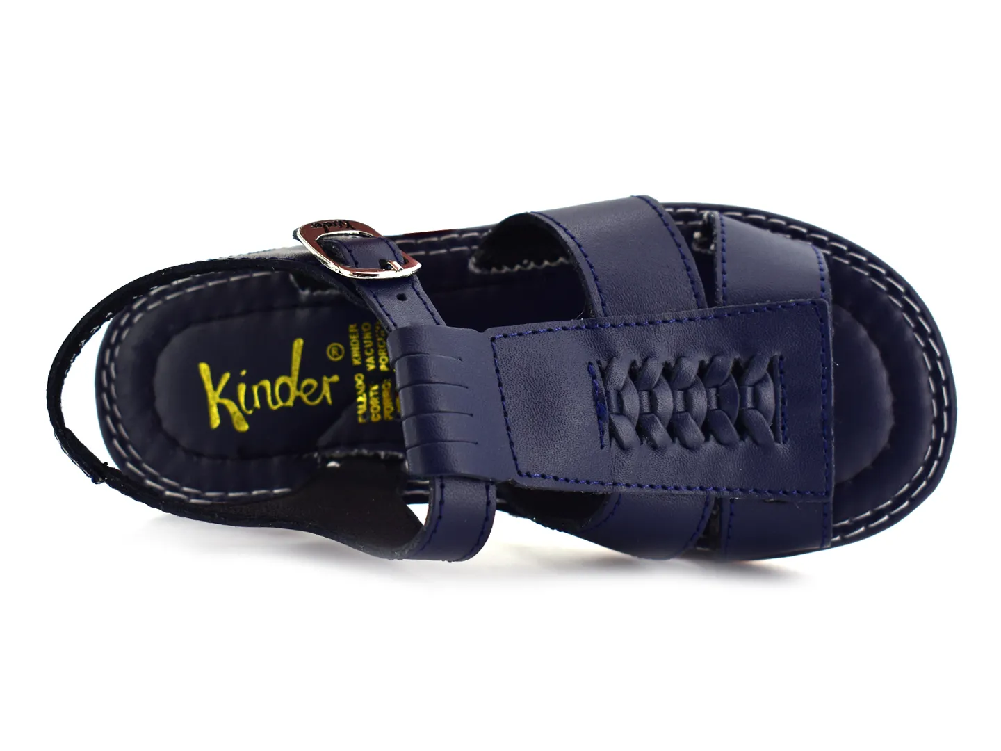 Sandalias Kinder 6004 Azul Para Niño