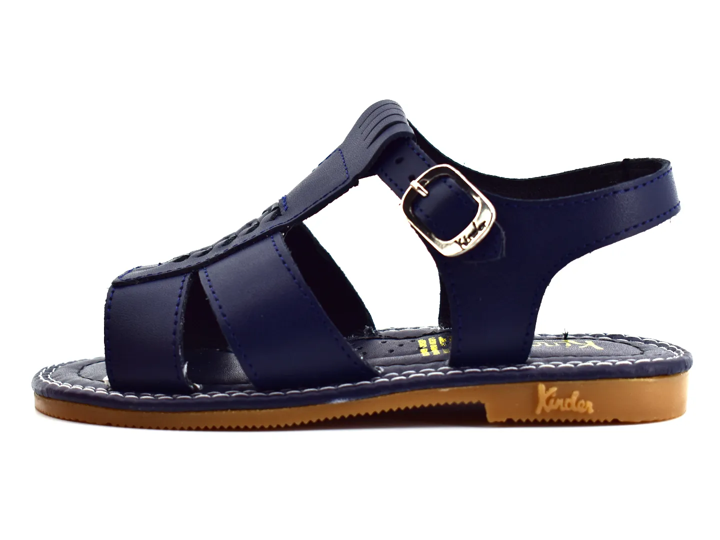 Sandalias Kinder 6004 Azul Para Niño