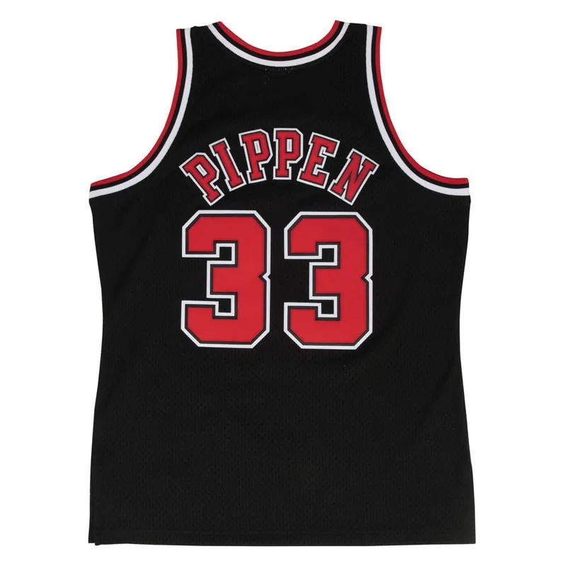 SCOTTIE PIPPEN CHICAGO BULLS BLACK HARDWOOD CLASSIC