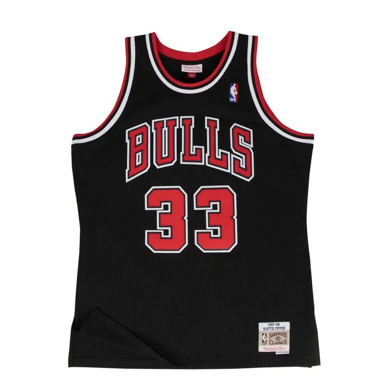 SCOTTIE PIPPEN CHICAGO BULLS BLACK HARDWOOD CLASSIC