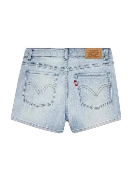 short levis wallie azul para niña
