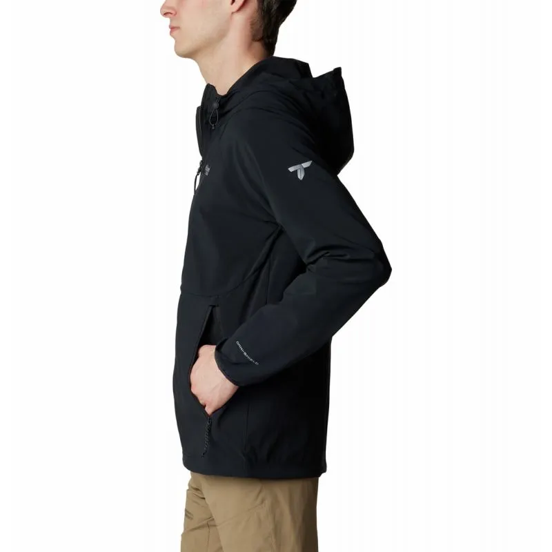 Softshell Columbia Triple Canyon Hooded Jkt (Negro) Hombre