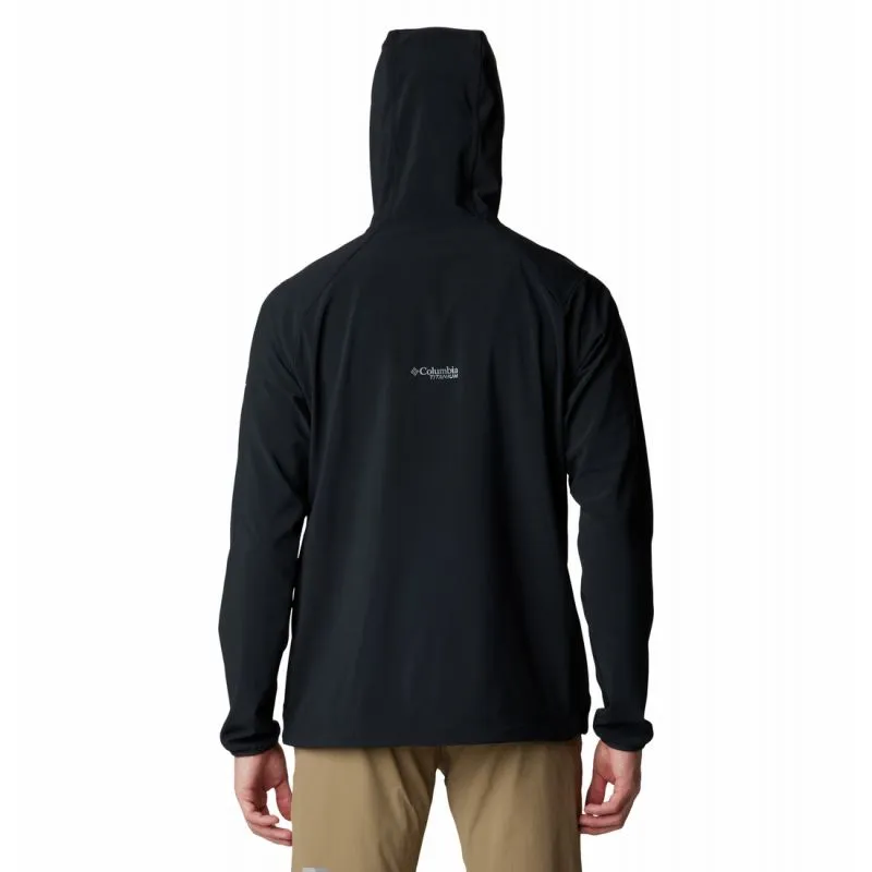 Softshell Columbia Triple Canyon Hooded Jkt (Negro) Hombre