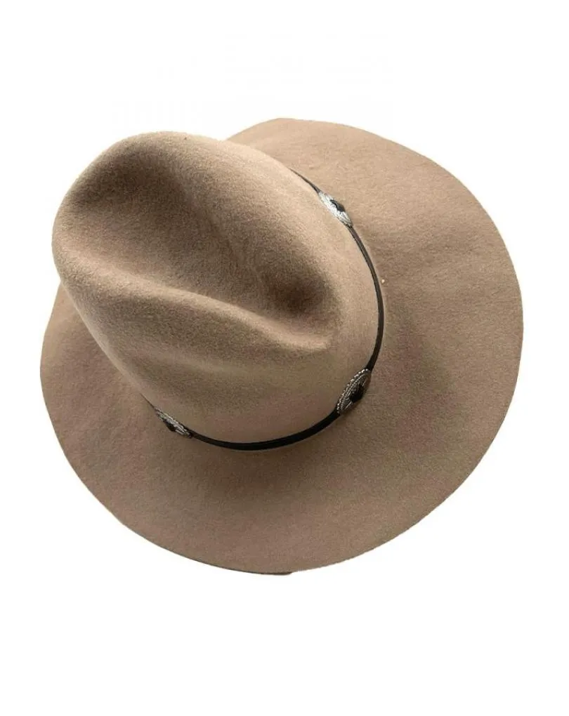 SOMBREROS MUJER MARRONES TOFFEE ESTILO BOHEMIO ORIGINAL