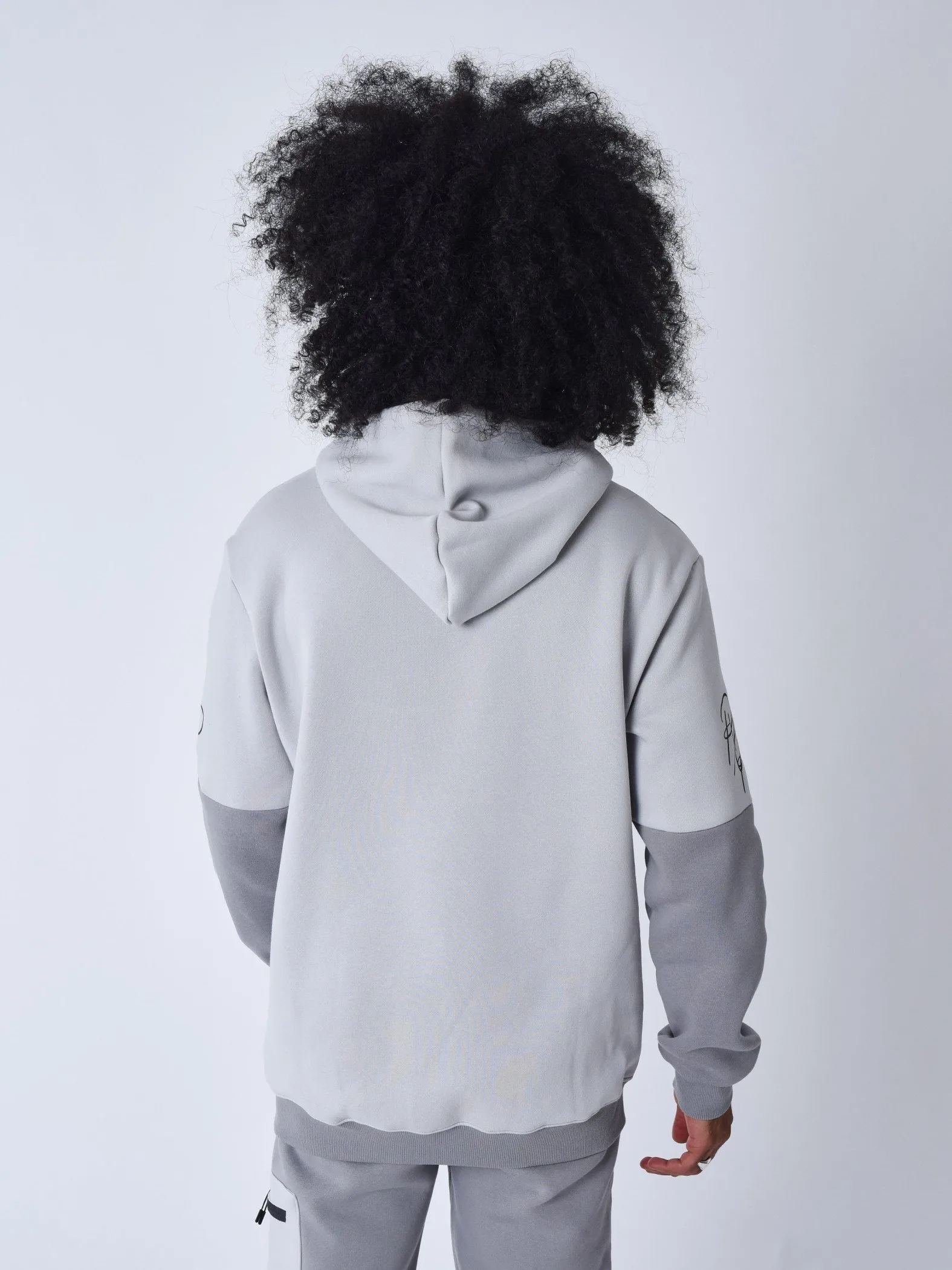 Sudadera con capucha Colourblock