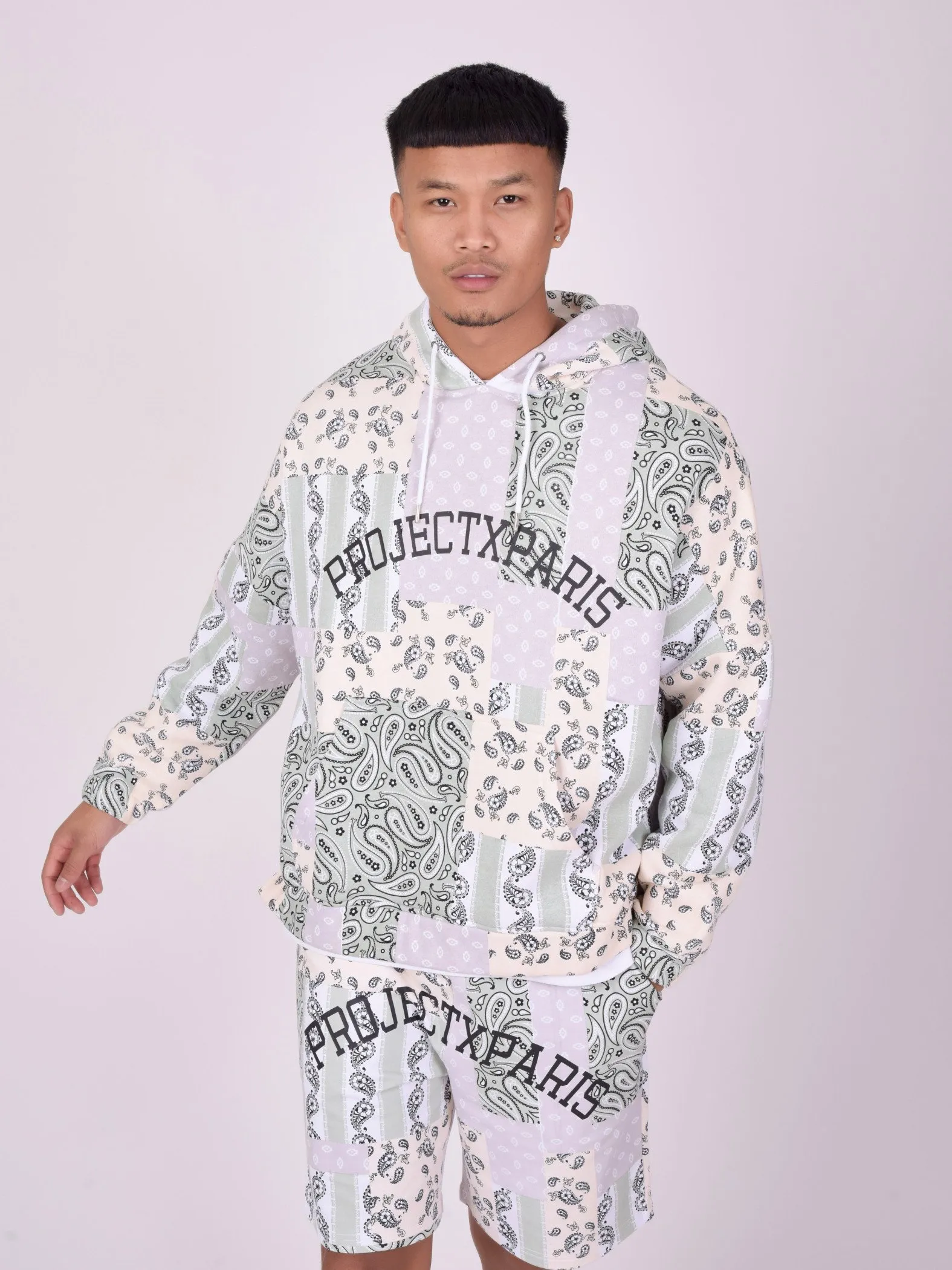 Sudadera con capucha y bandana