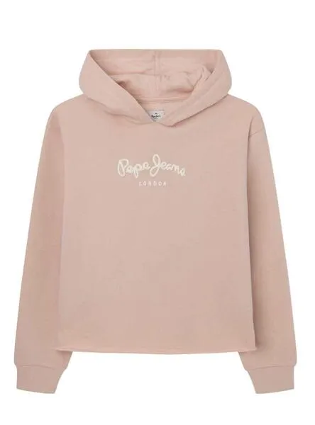 Sudadera Pepe Jeans Elicia Winter Rosa Para niña