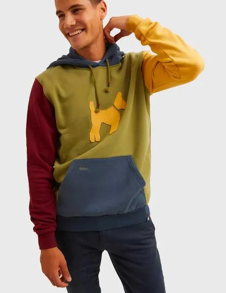 Sudadera Williot con Capucha multicolor para hombre