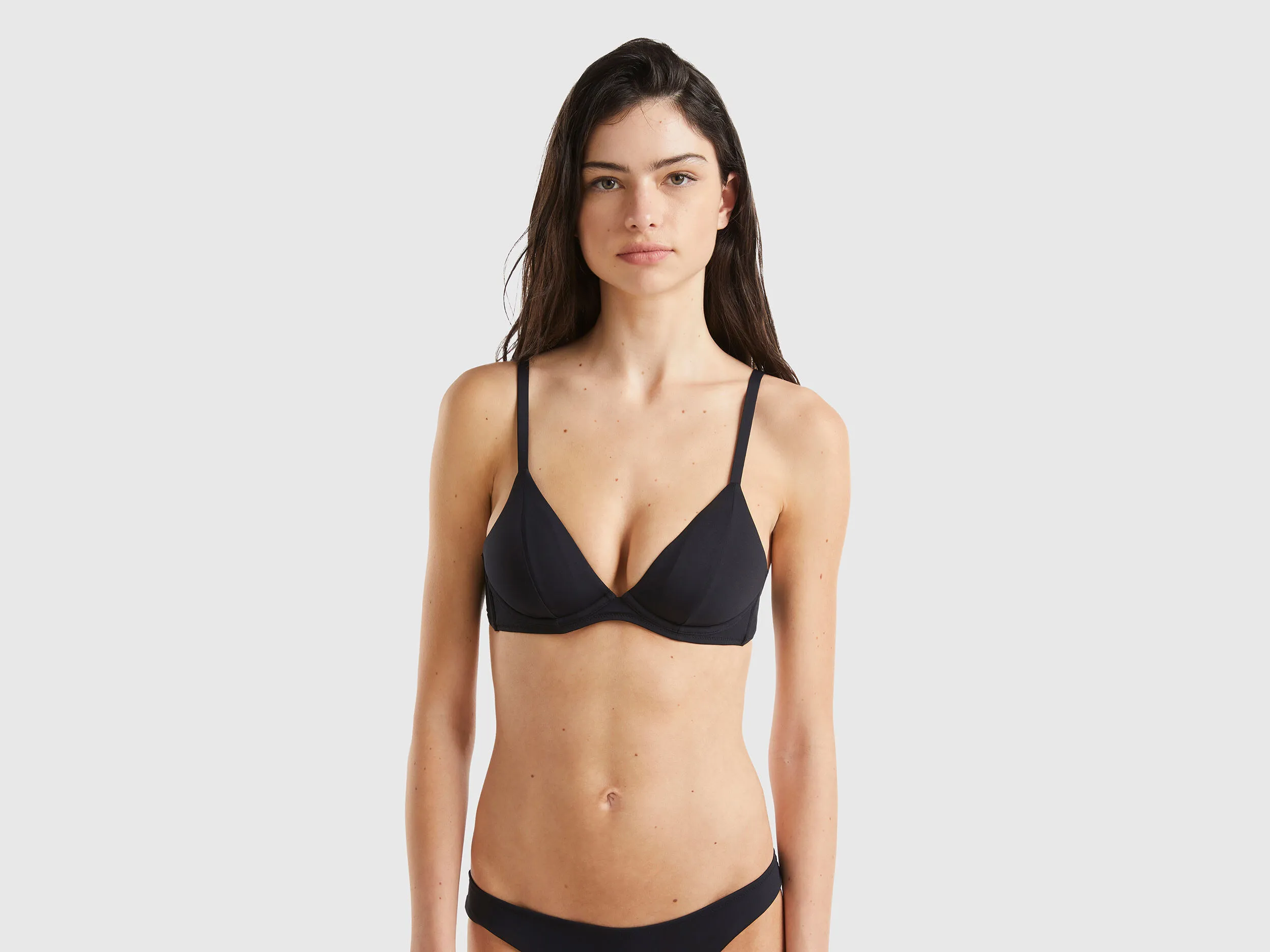 Sujetador de bikini de triángulo de ECONYL® con aros
