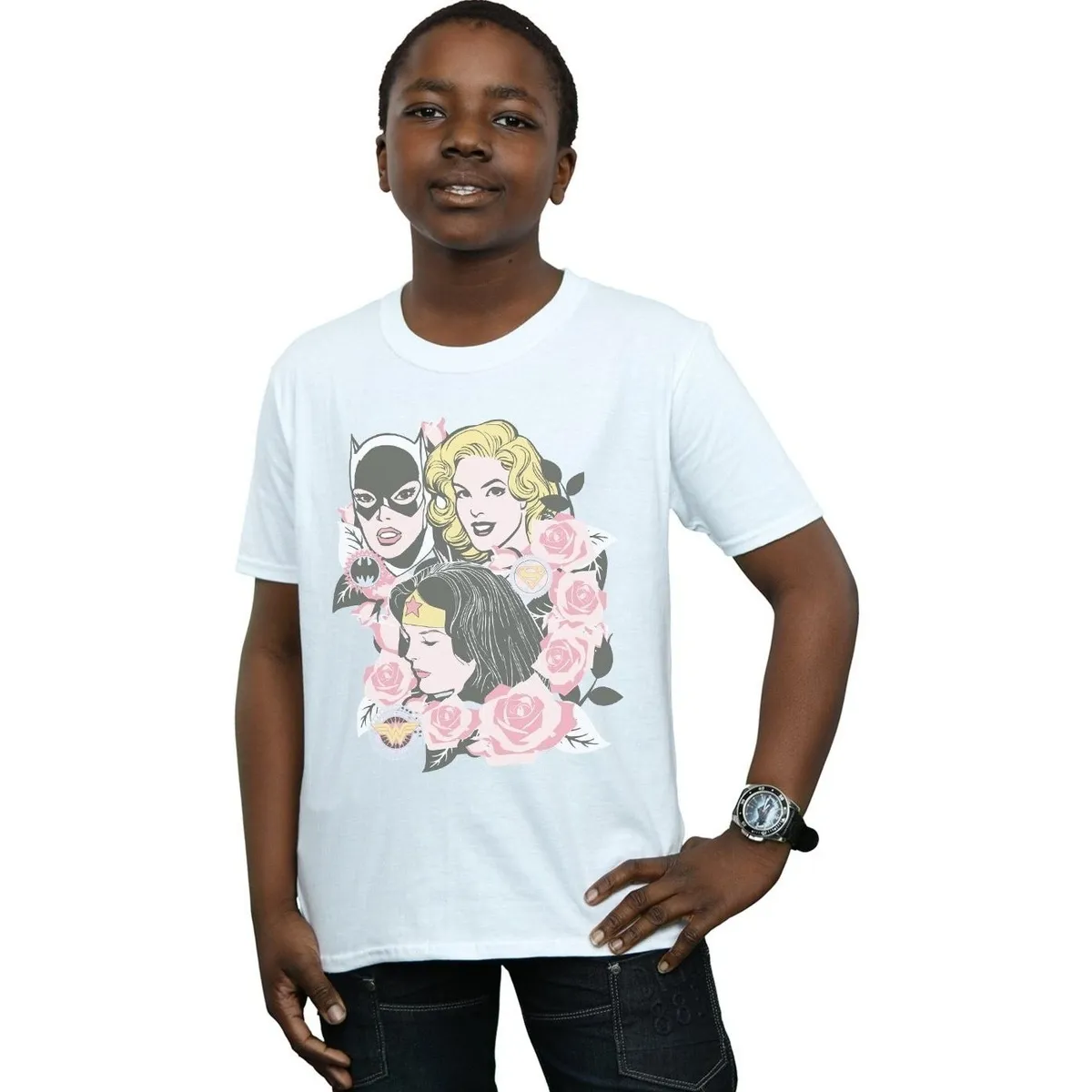 Super Powers Floral Frame