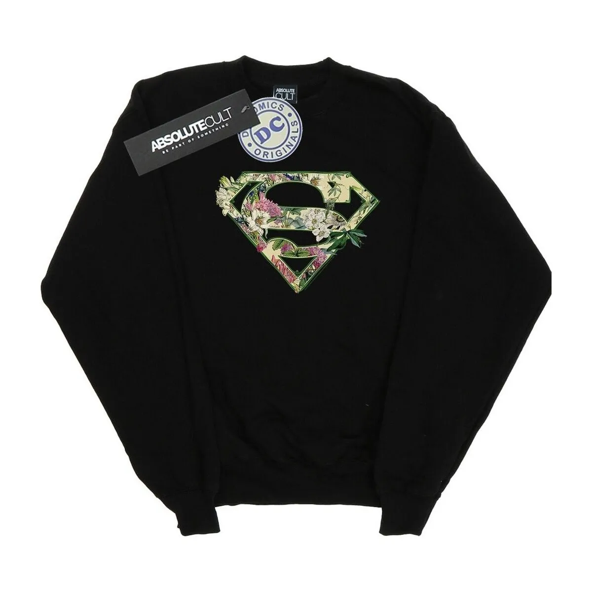 Supergirl Floral Shield