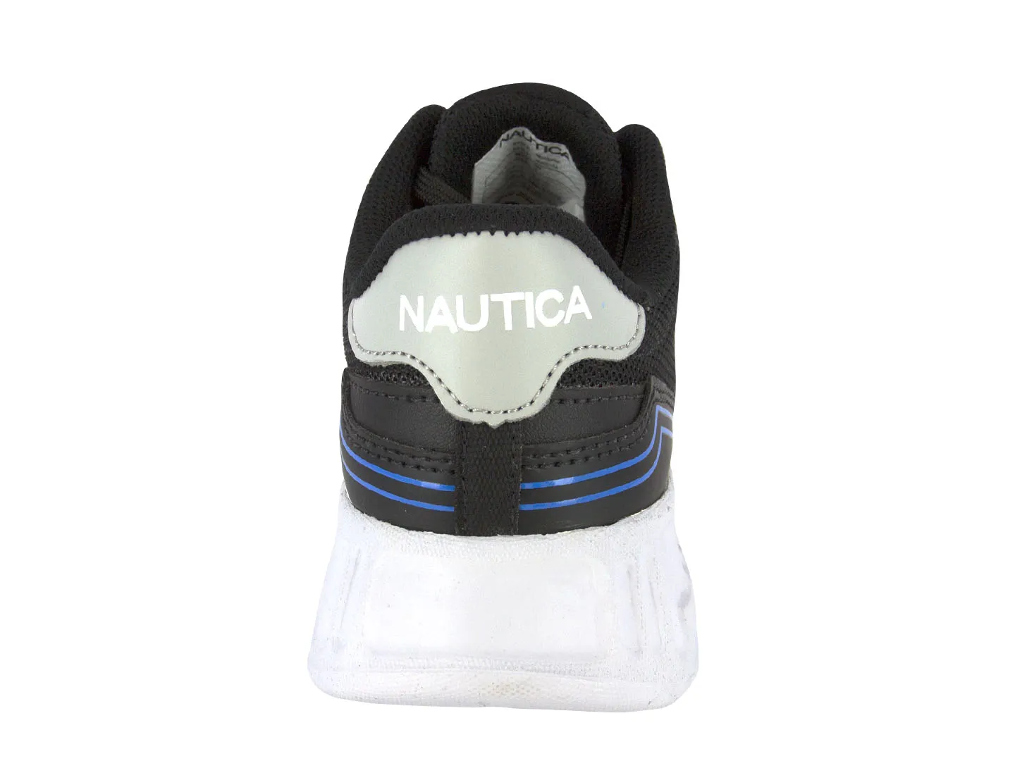 Tenis Nautica Mark Negro Para Niño