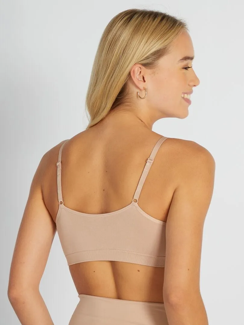 TOP SIN AROS  ROSA