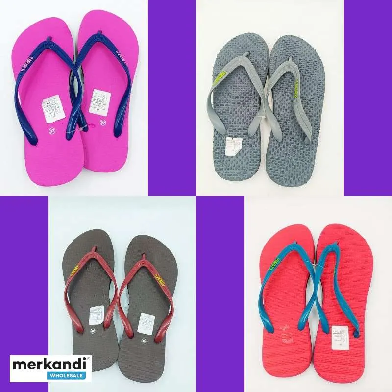 Venta al por mayor de lote surtido de chanclas de mujer | Envío internacional