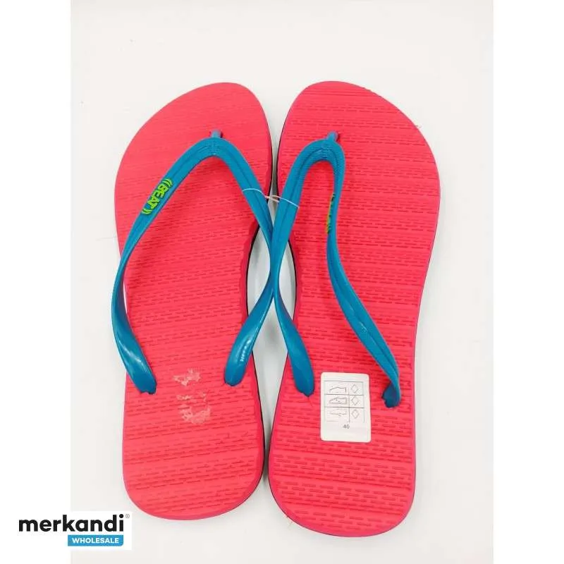 Venta al por mayor de lote surtido de chanclas de mujer | Envío internacional