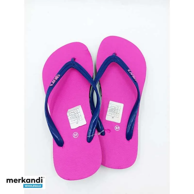 Venta al por mayor de lote surtido de chanclas de mujer | Envío internacional
