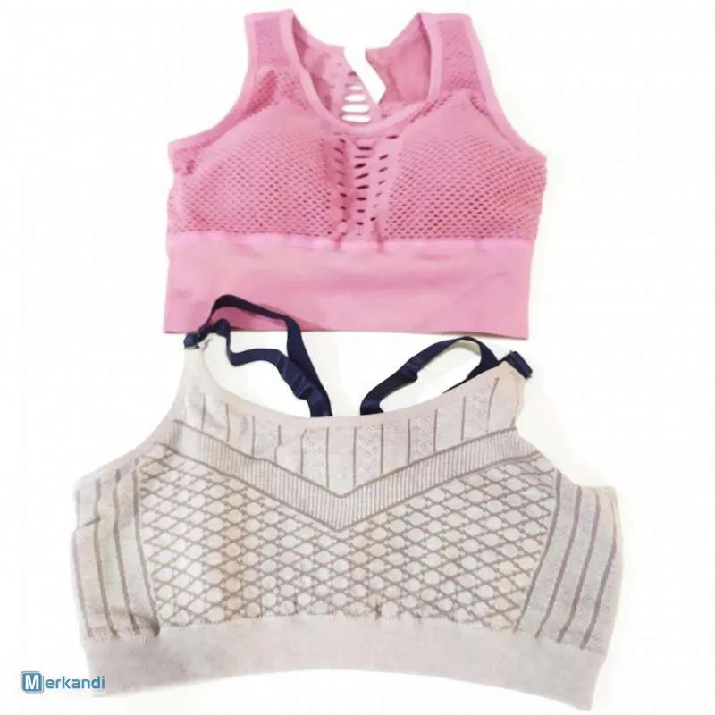 VENTA AL POR MAYOR DE TOPS DEPORTIVOS PARA MUJER  VARIEDAD Y CALIDAD EN CADA LOTE
