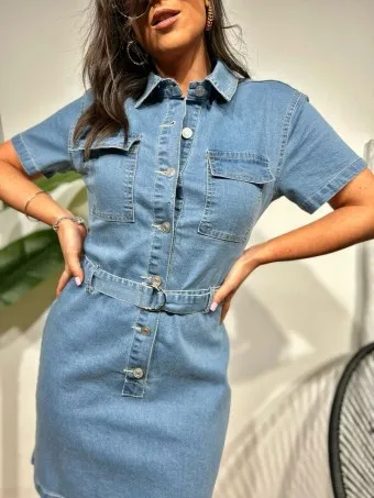 Vestido Camisero Denim DUCKETT
