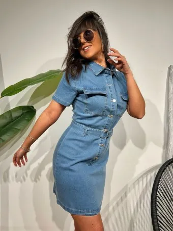 Vestido Camisero Denim DUCKETT