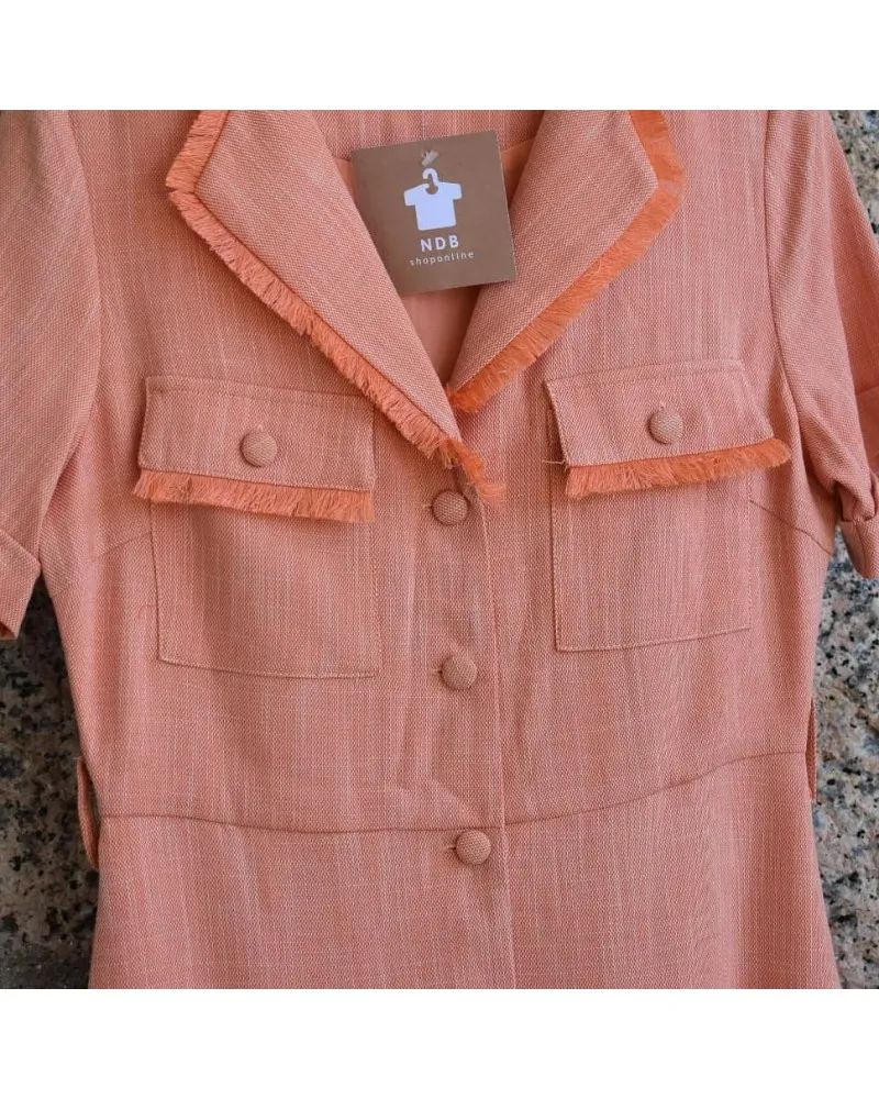 Vestido naranja LOURAN ndbshoponline