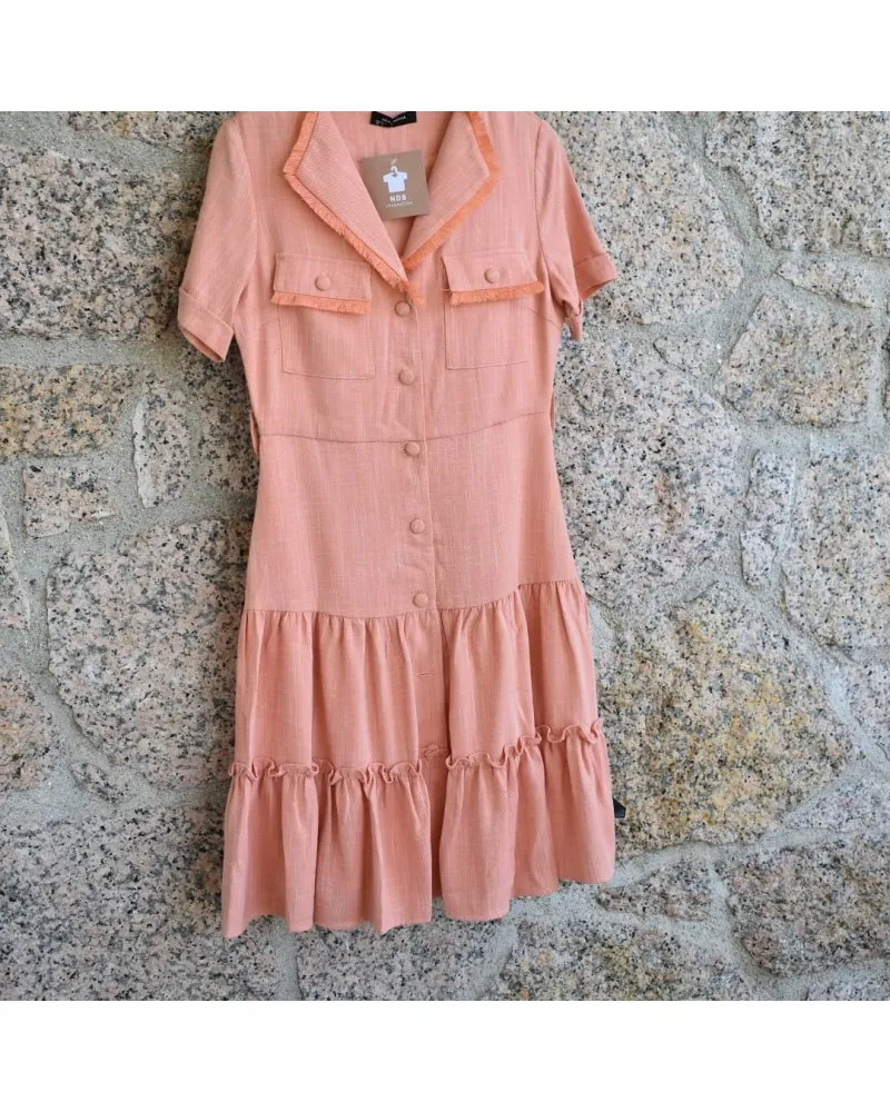Vestido naranja LOURAN ndbshoponline