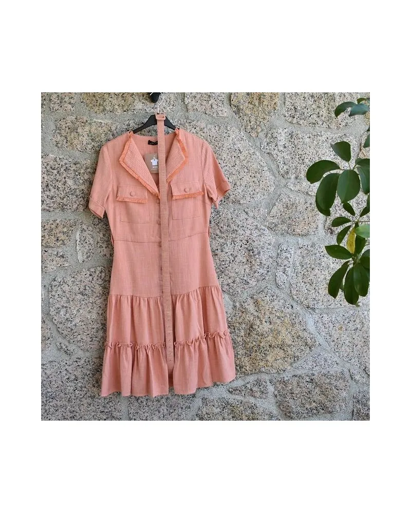 Vestido naranja LOURAN ndbshoponline